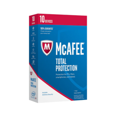 McAfee Total Protection for Up to 10 Devices 2025