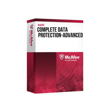 McAfee Complete Data Protection Advanced – 1-Year License + Gold Business Support (1 Node / 1 VDI)