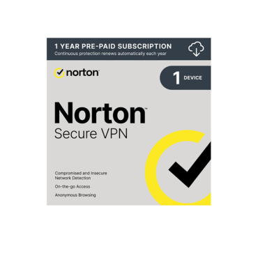 Norton™ Secure VPN Digital Software - 1 Device / 1 Year